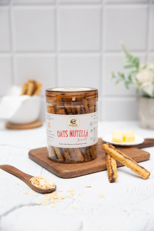 Oats Nutella Biscotti