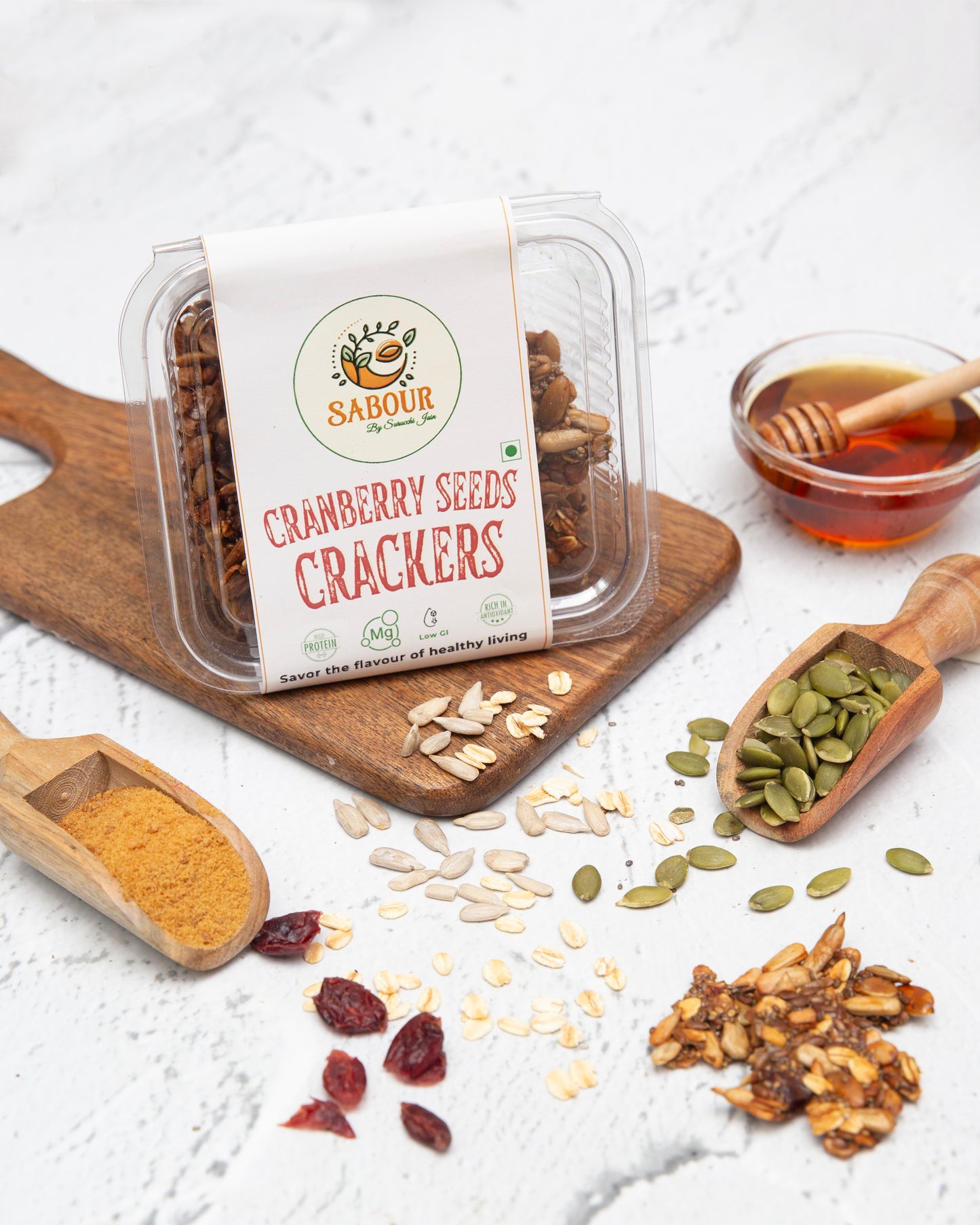 Cranberry Seeds Crackers