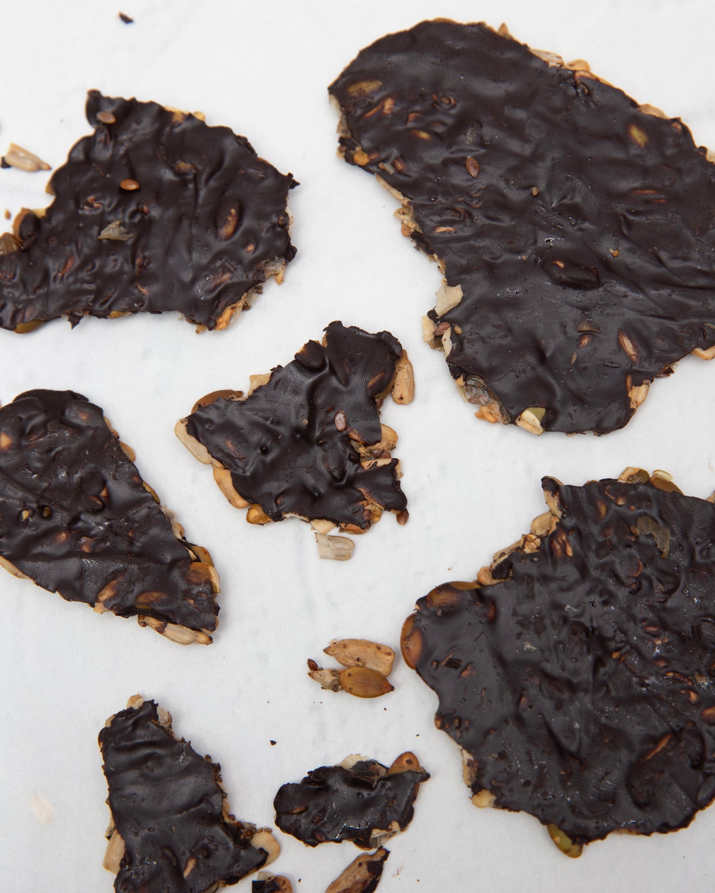 Dark Chocolate Seeds crackers